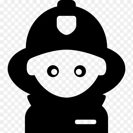 消防队员图标