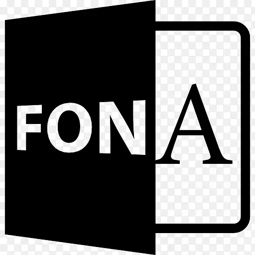 FON的开放文件格式图标