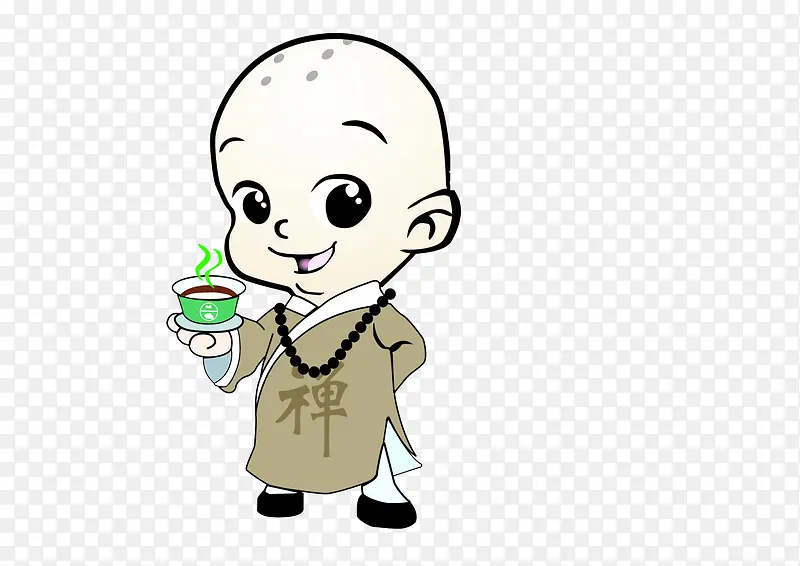 可爱小和尚