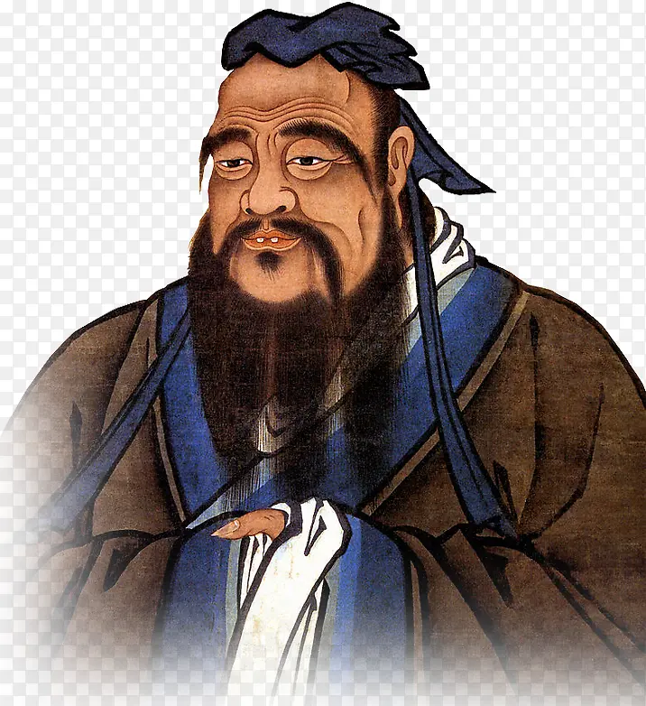 孔子人物传统文化PNG图片素材下载_图片编号qkelmrwb-免抠素材网