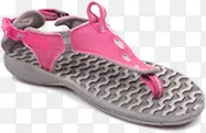粉色夏季平底鞋女鞋