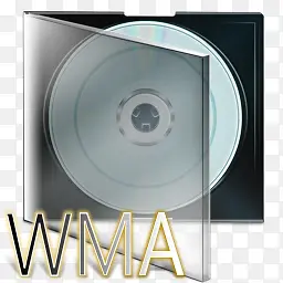 wma光盘图标设计