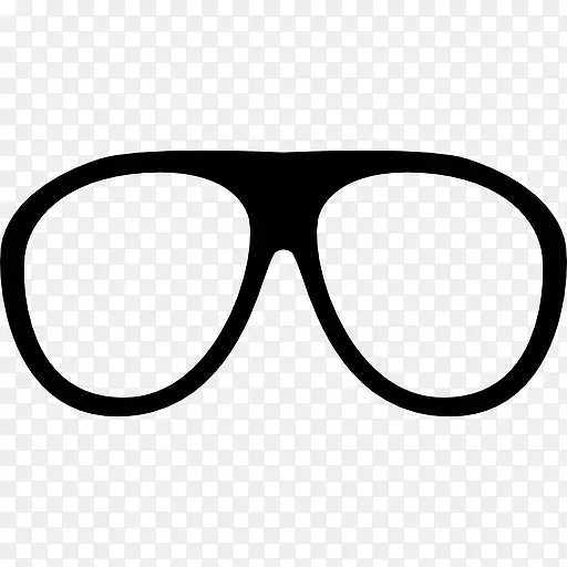 眼镜的形状图标