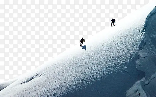 人物运动滑雪