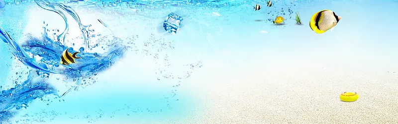 海洋鱼儿背景