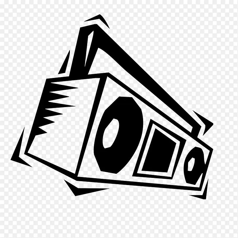 手绘收音机