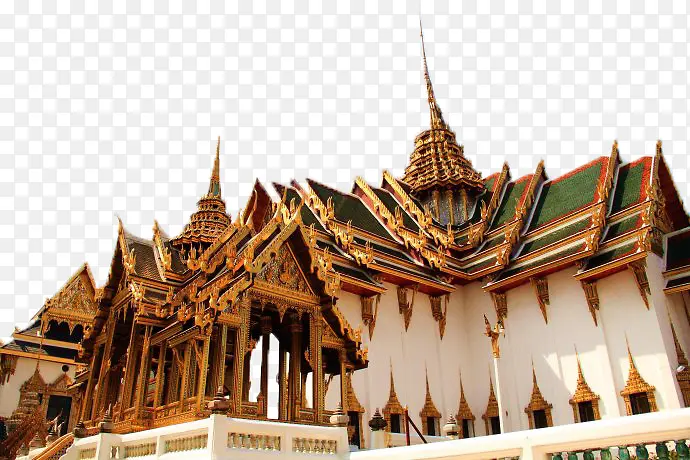 泰国宫殿风景图