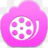 多媒体Pink-cloud-icons