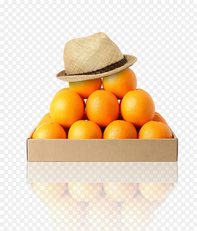 一盒橘子