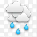 光雨tick-weather-icons