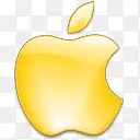 金色魅力苹果电脑图标