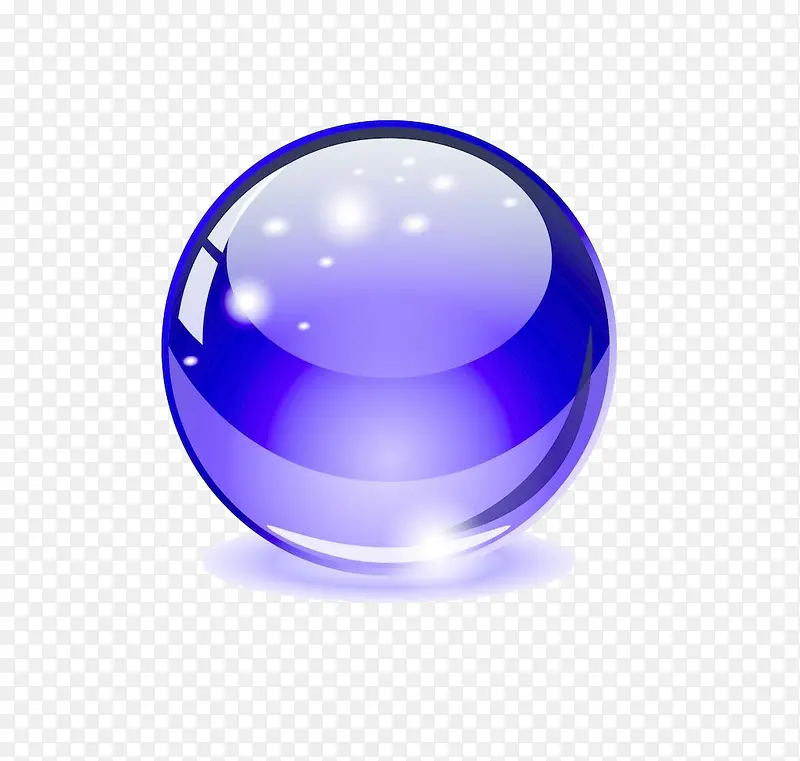 紫色球球
