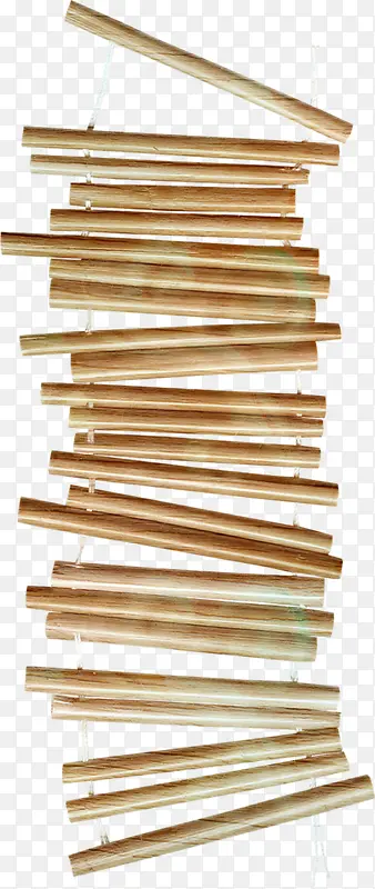 木质竹排素材