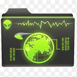绿色科技系统图标下载