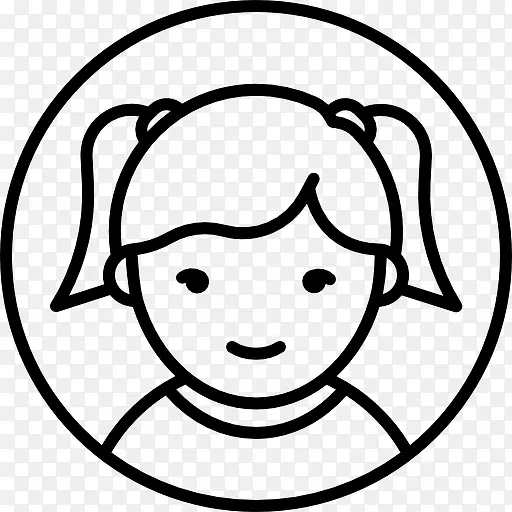 女孩图标