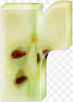 苹果字母r