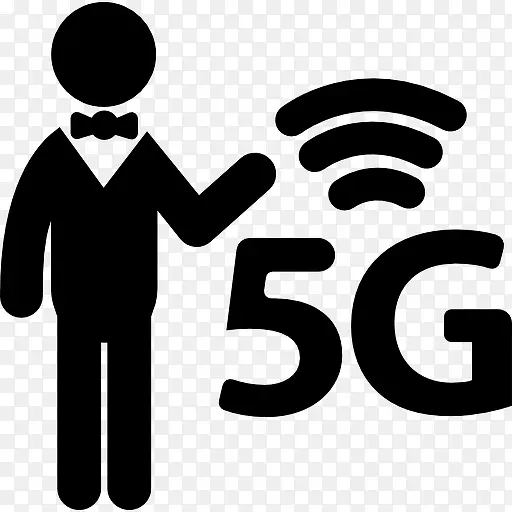5g标志和一个男人图标