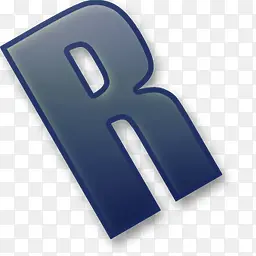 英文字母R图标