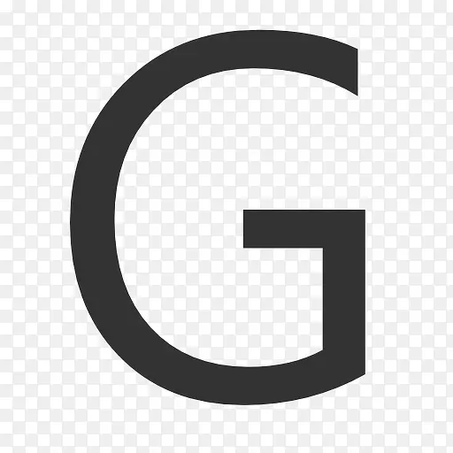 大写字母G icon