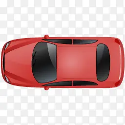 Car Top Red Icon