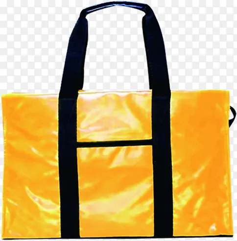 黄色购物包包设计