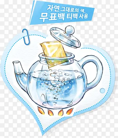 卡通茶叶图案