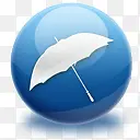 伞球形图标集