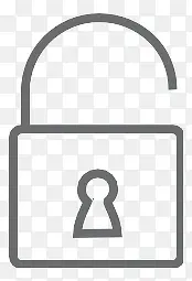 锁解锁Outline-icons