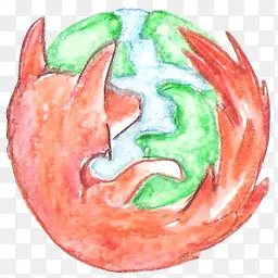 手绘firefox