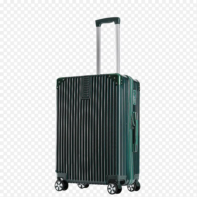 全新PVC材料绿色行李箱