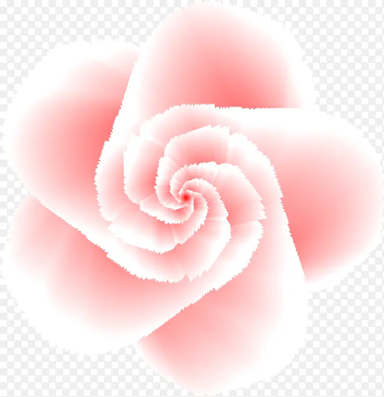 粉色花朵矢量图装饰