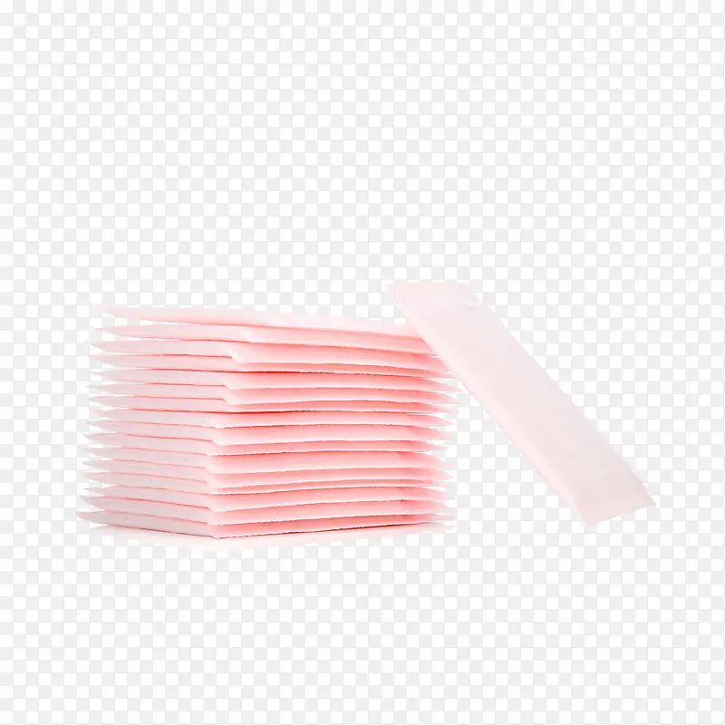 粉色化妆棉