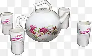 茶杯花纹茶杯