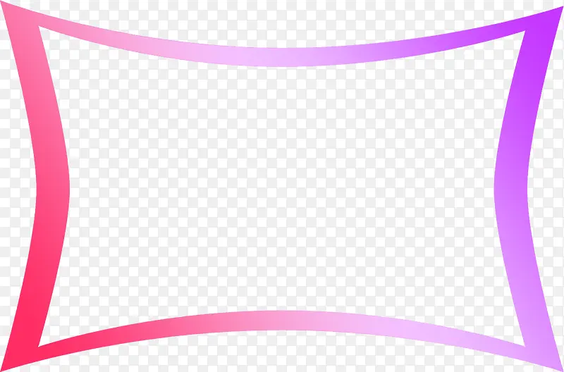 粉紫边框素材