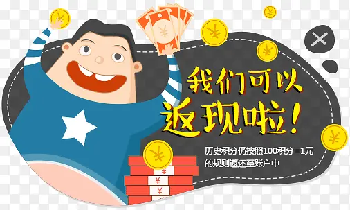 返现宣传海报