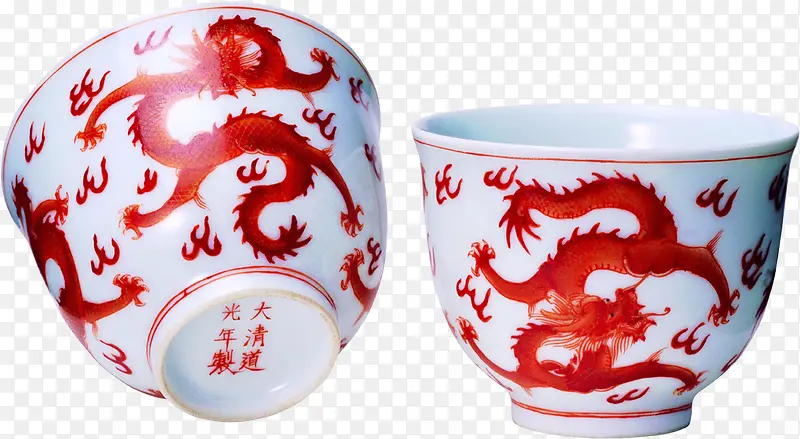 中国风杯子瓷器图片