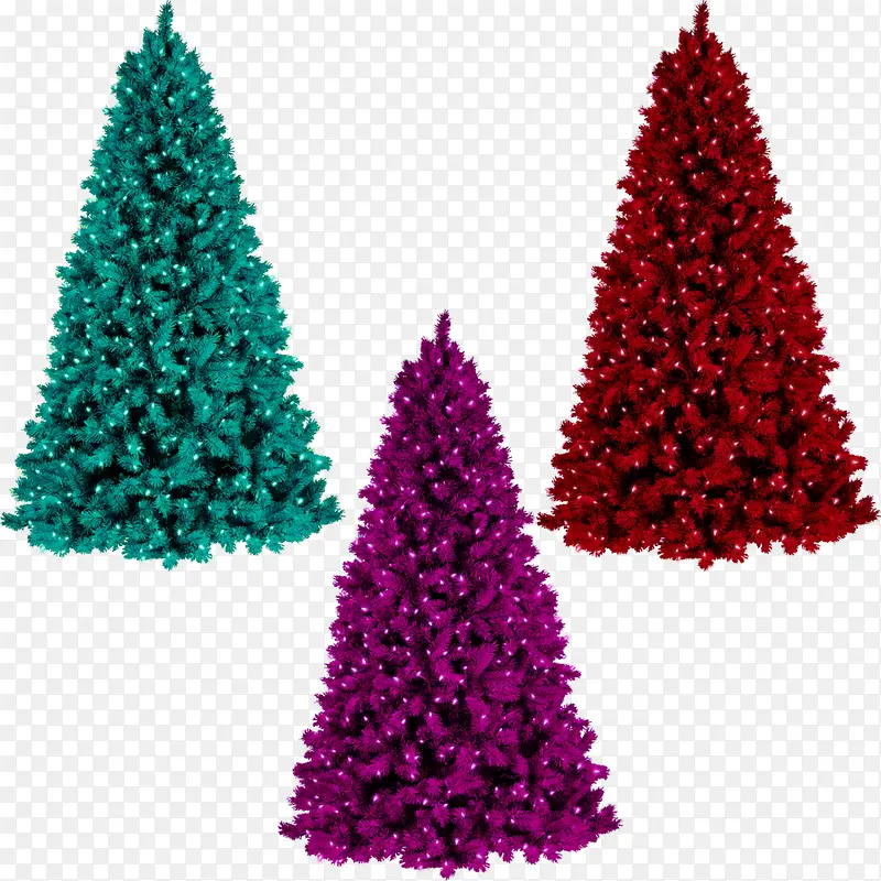 三颗圣诞树