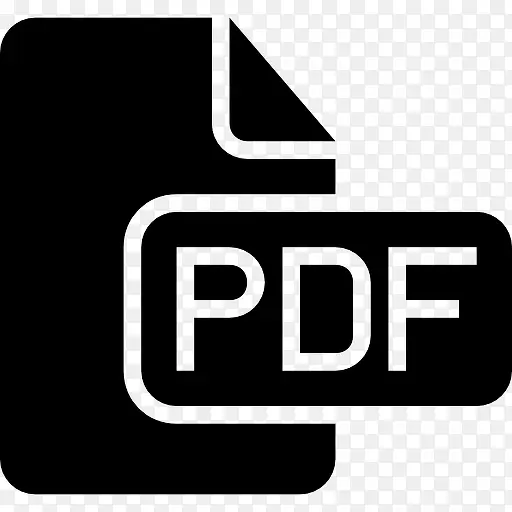PDF文件类型符号图标