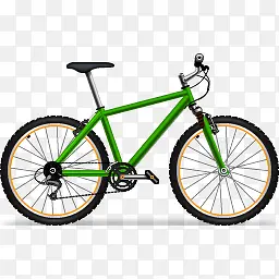 绿色的单车