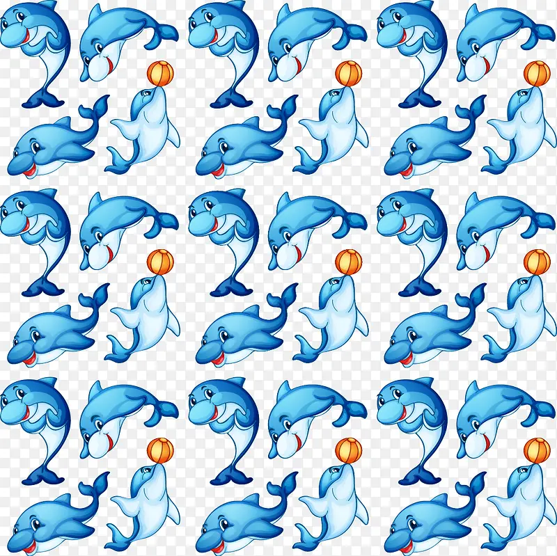 矢量海豚