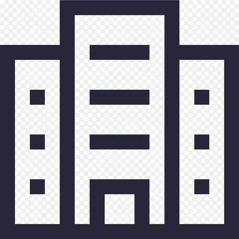简约白色建筑图标矢量图形PNG图片素材下载_图片编号yonzrzbm-免抠素材网