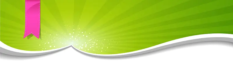 绿色网页banner背景