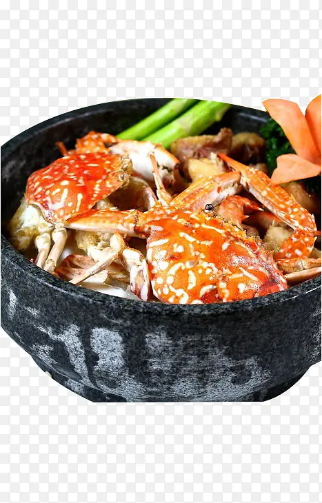 花蟹鸡石锅菜