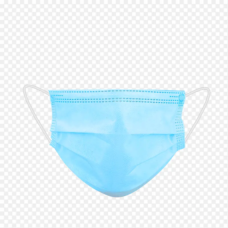 口罩佩戴立体图