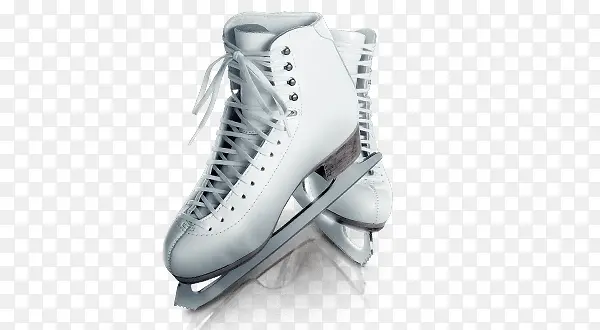 白色滑冰鞋