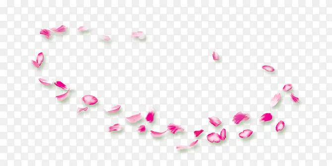 粉色花朵圆环