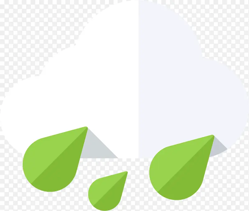 雨Green-Flat-icons
