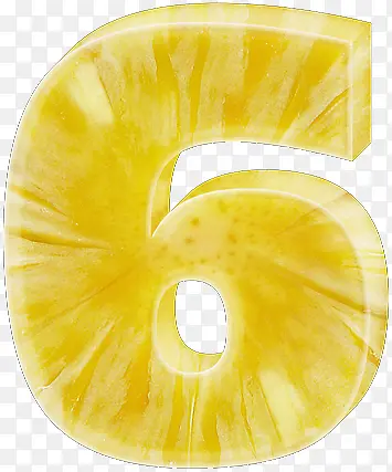 菠萝数字6
