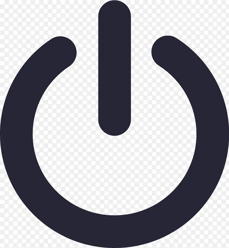电源按钮图标 黑色通用开关标志PNG图片素材下载_图片编号ypebxzoo-免抠素材网