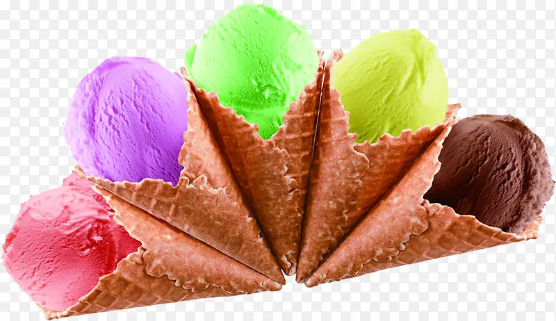 冰淇淋球图片素材